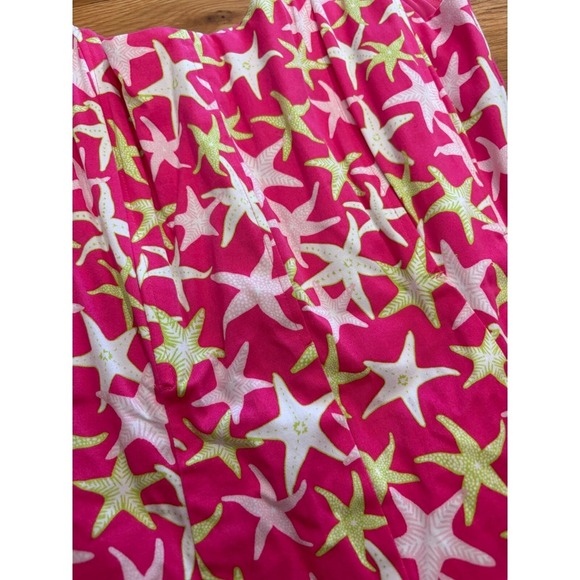Cappagallo Starfish Print Sundress Sleeveless Casual Summer Dress Size 4 - Picture 4 of 6